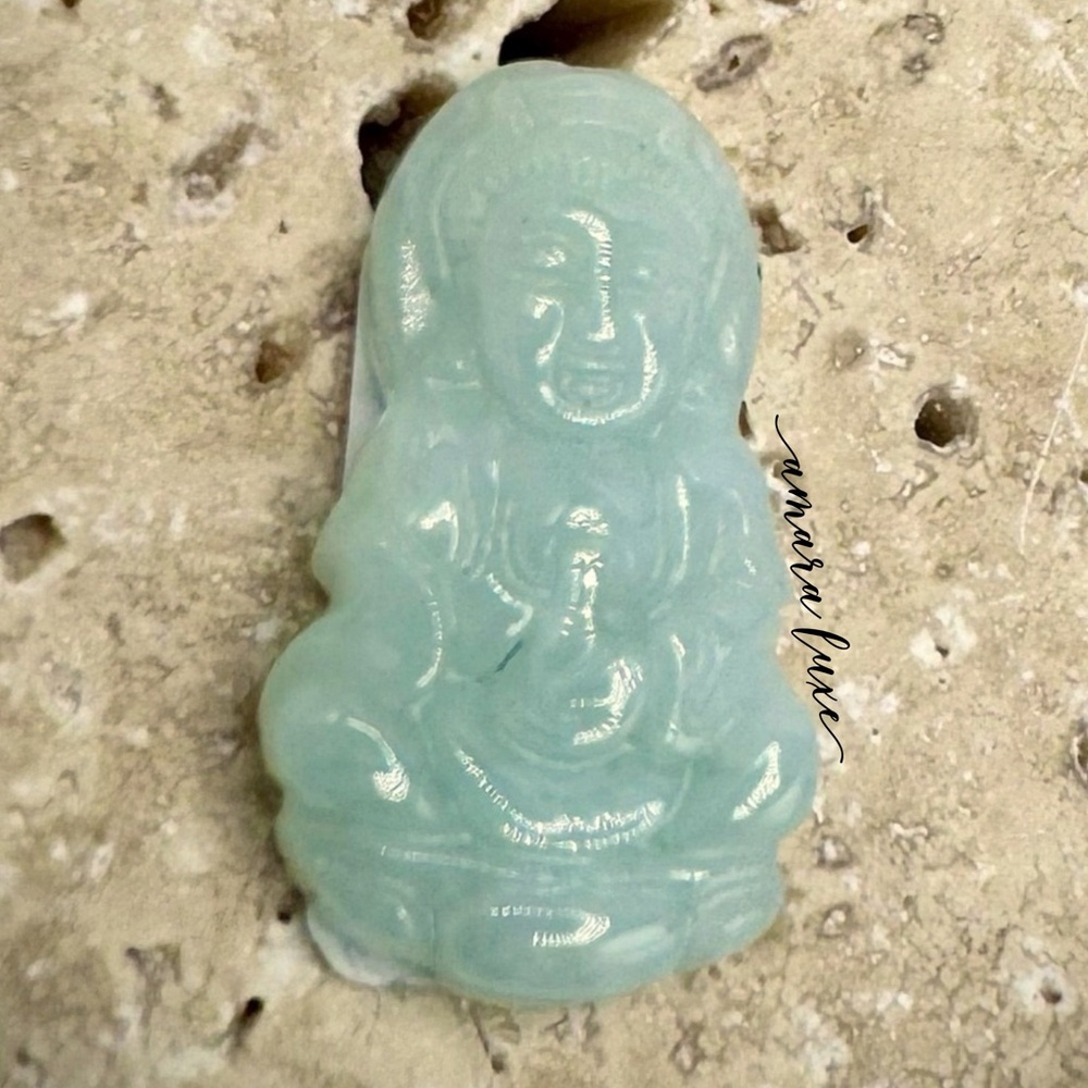 Jadeite Light Green Jade Pendant